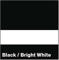 Black/Bright White SATIN 1/16IN - Rowmark Satins